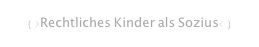 ( >Rechtliches Kinder als Sozius< )