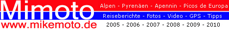 Reisen mit dem Motorrad